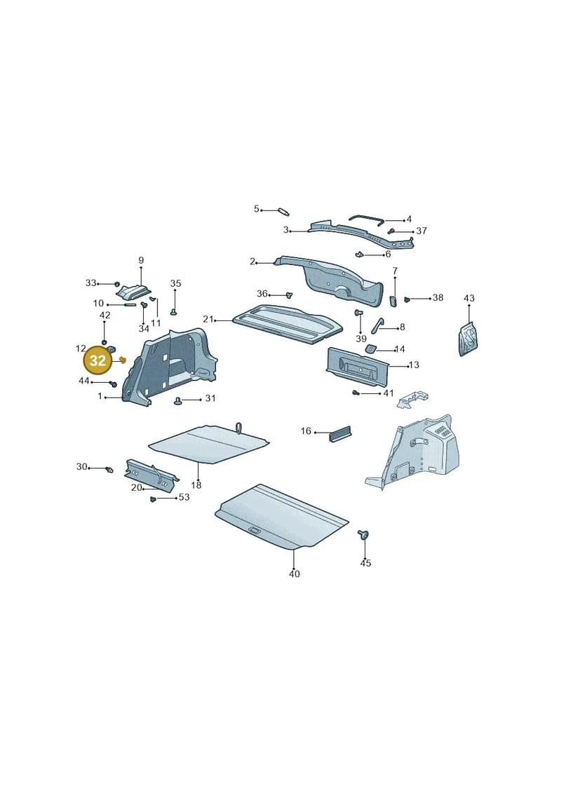 N10712002 — Skoda Octavia (2014-2023) diagram 783867800, position 32