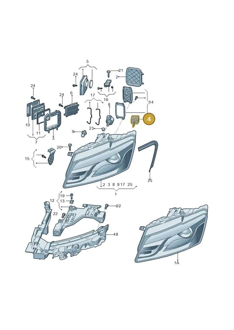 N10721806 — Audi Q5 (2009-2018) diagram 687941005, position 4