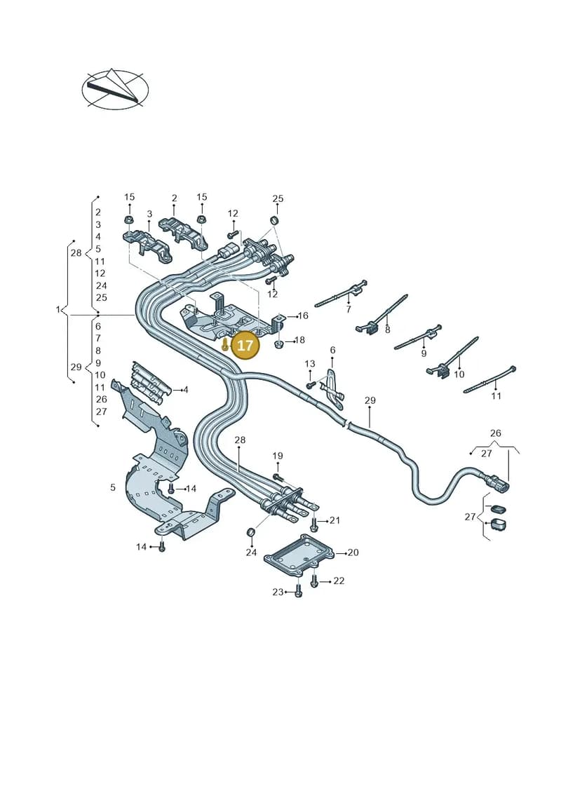 N10725402 — Audi Q8 (2018-2025) diagram 859970100, position 17