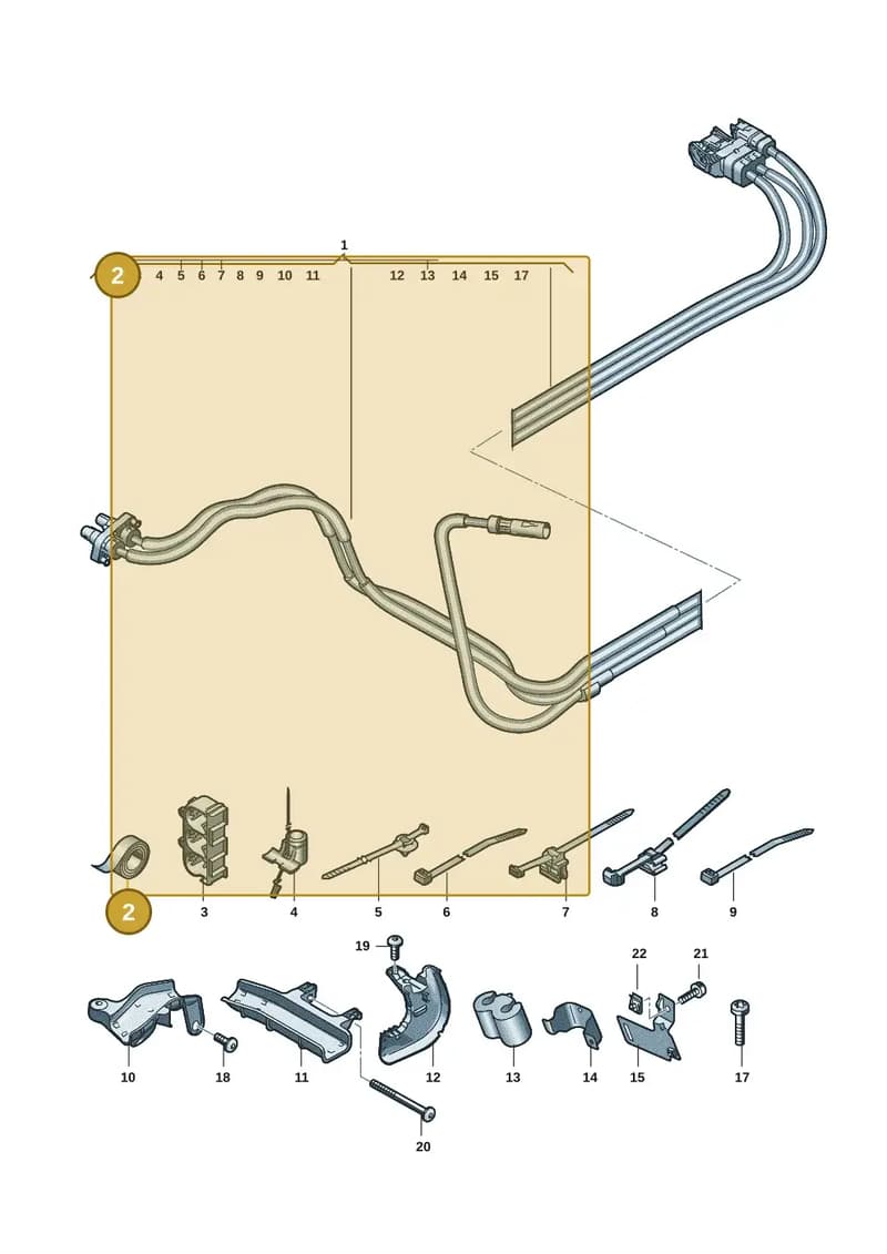 N10729003 — Audi Q6 e-tron (2023-2025) diagram f5s970150, position 2