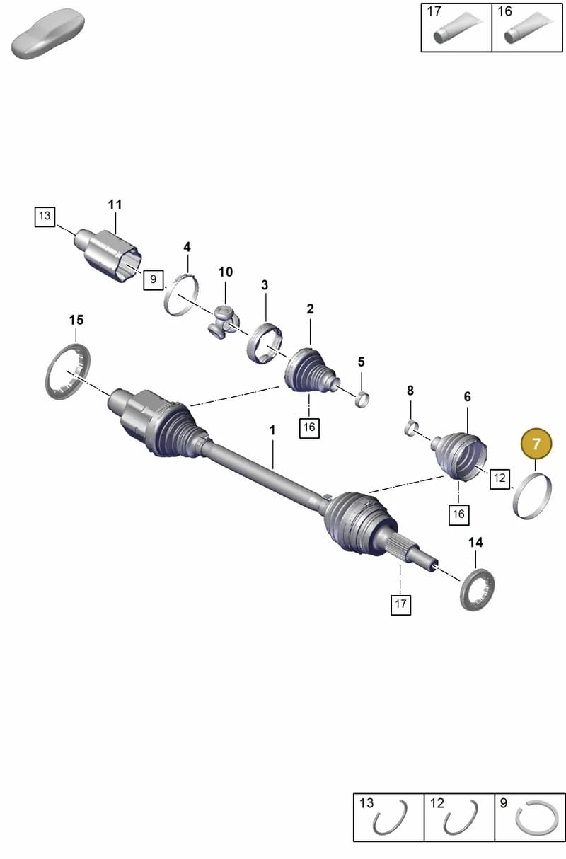 N10750201 — Porsche Panamera (2020-2023) diagram p58401100, position 7