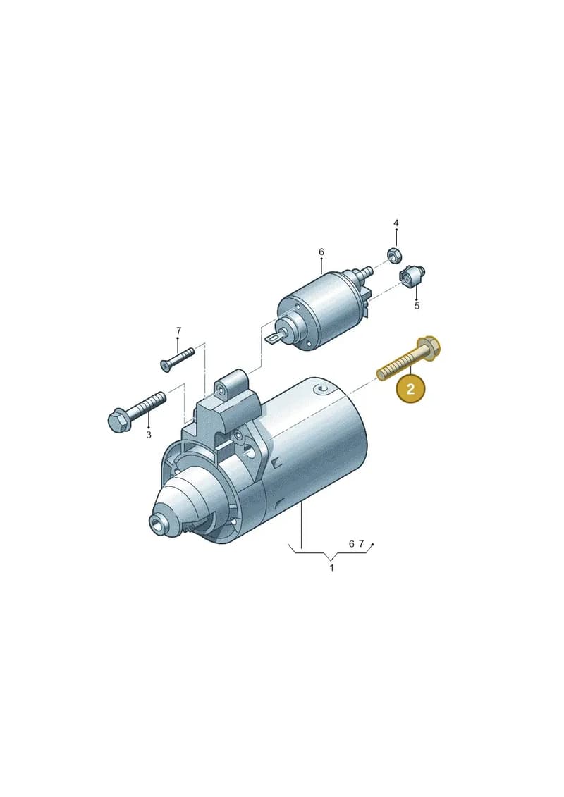 N10764401 — Audi A1 Sportback (2014-2018) diagram 736911100, position 2