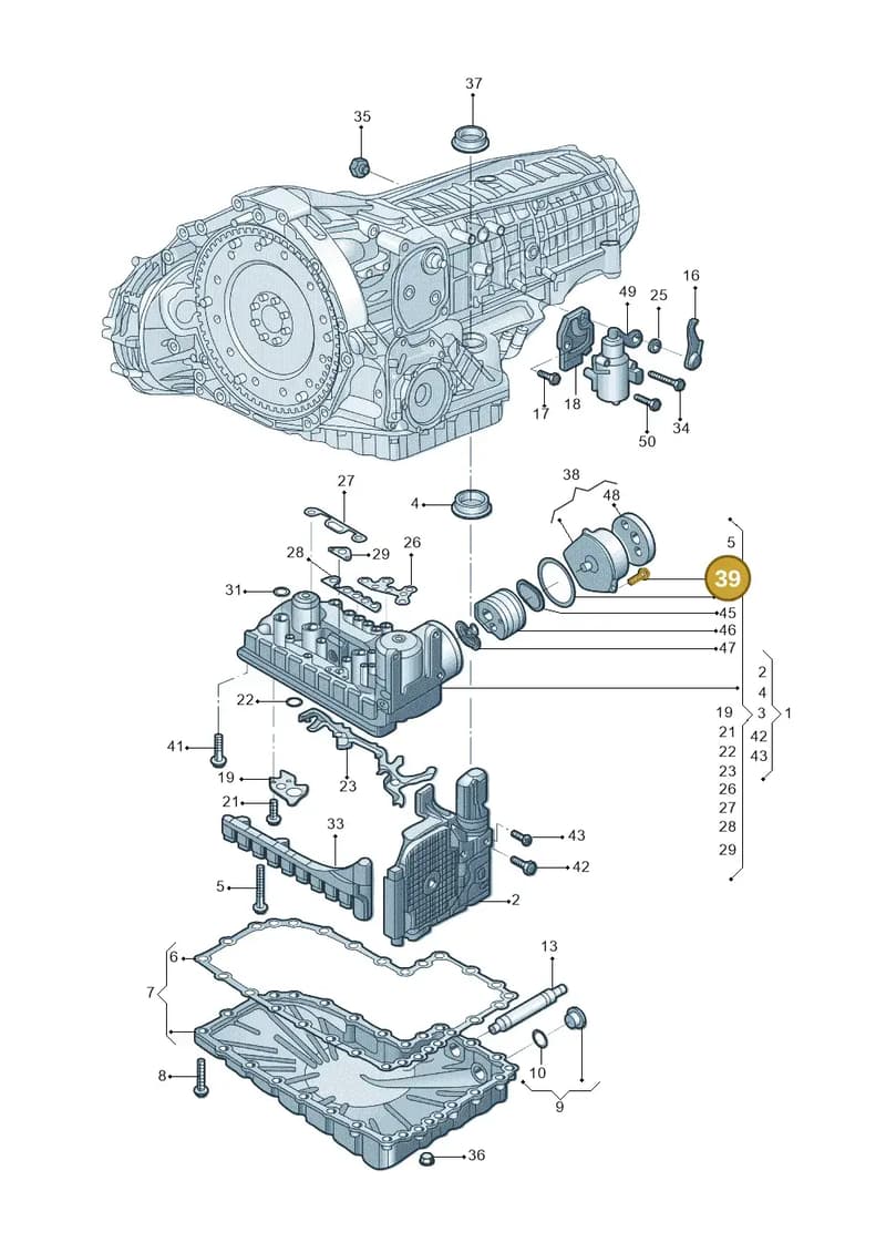 N10788001 — Audi A7 (2021-) diagram 4kg325075, position 39
