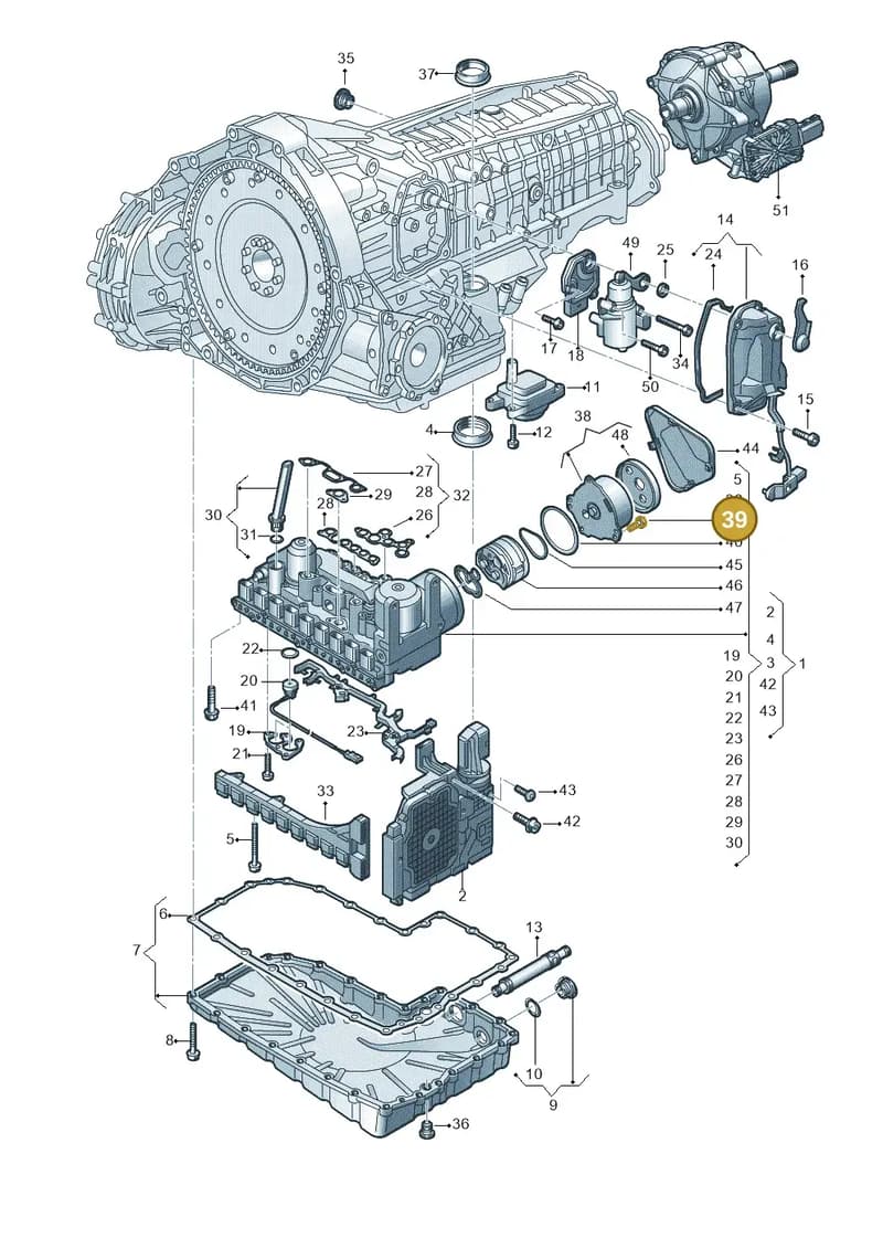 N10788001 — Audi Q5 qu. 2.0 (2018-) diagram 849325870, position 39