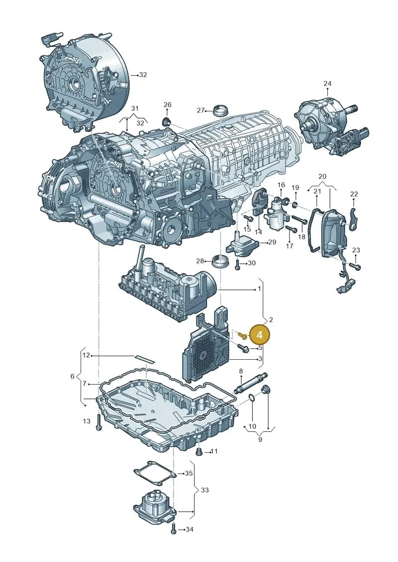 N10801101 — Audi A6 (2018-2025) diagram 896325600, position 4