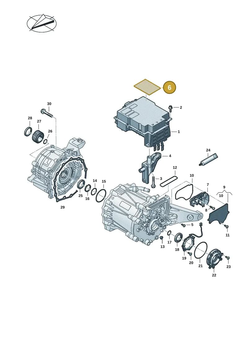 N10832502 — Audi RS e-tron GT (2020-2025) diagram 4j1901400, position 6