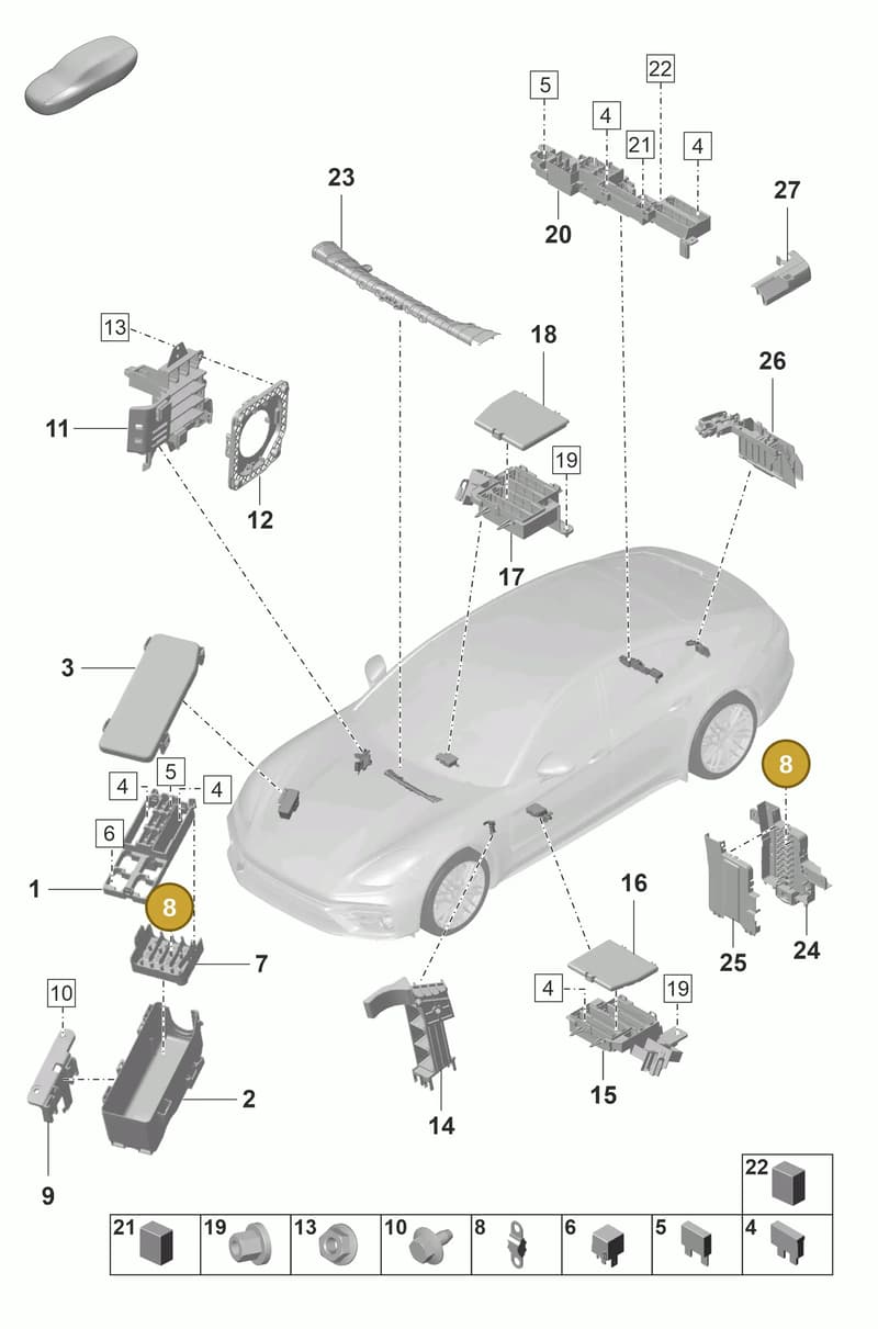 N10839403 — Porsche Panamera (2020-2023) diagram p58902000, position 8