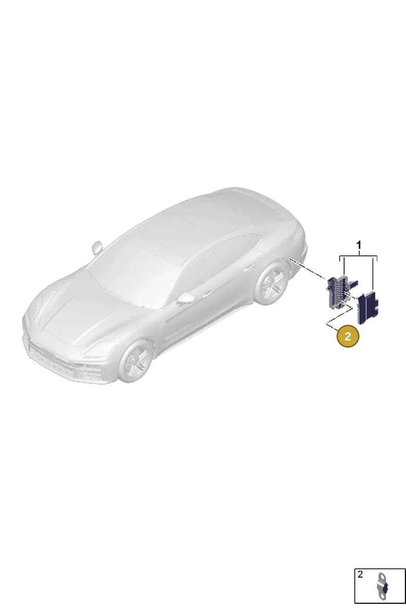 N10839403 — Porsche Panamera (2023-2025) diagram p62902040, position 2