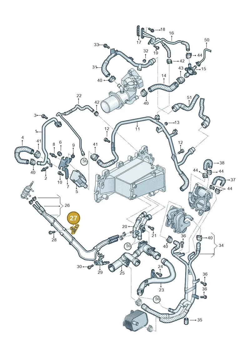 N10846701 — Audi Q5 (2016-2025) diagram 896121100, position 27