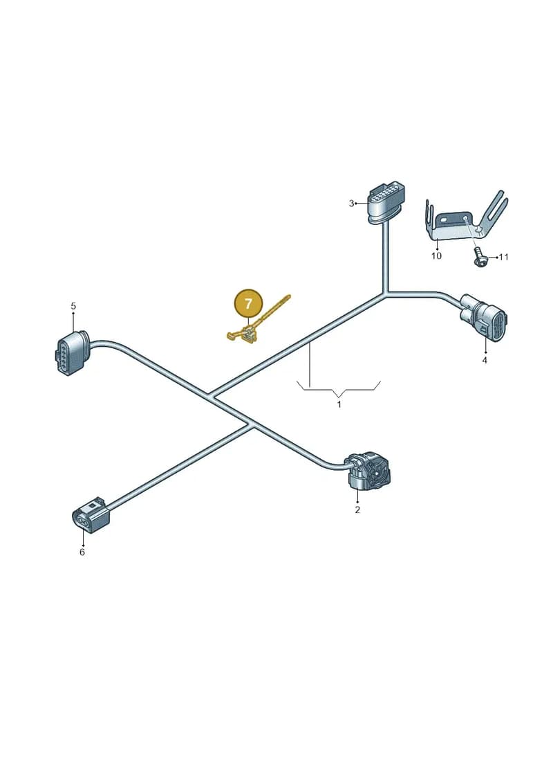 N10870501 — Audi A6 (2018-2025) diagram 435971600, position 7