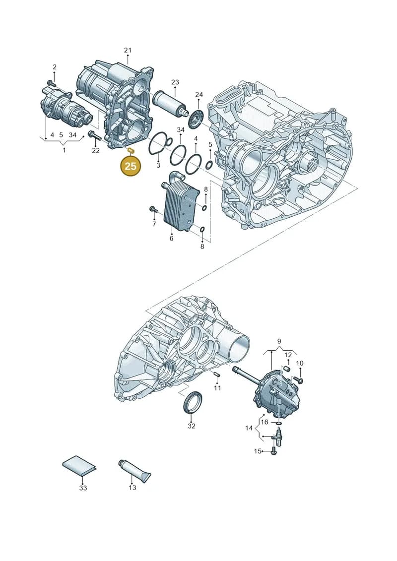 N10876901 — Audi Q6 e-tron (2023-2025) diagram f5s300151, position 25