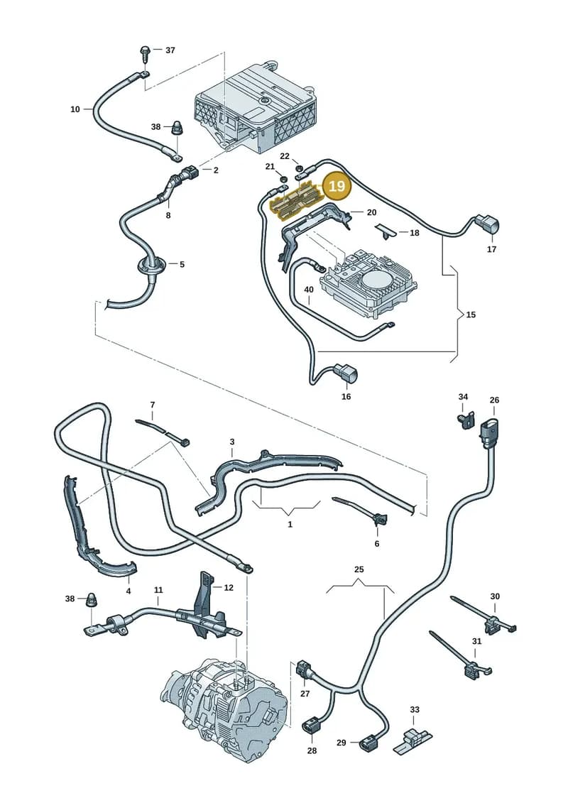 N10892308 — Skoda Kodiaq (2024-2024) diagram 3j0971150, position 19