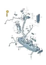N10899901 Volkswagen Combination Holder