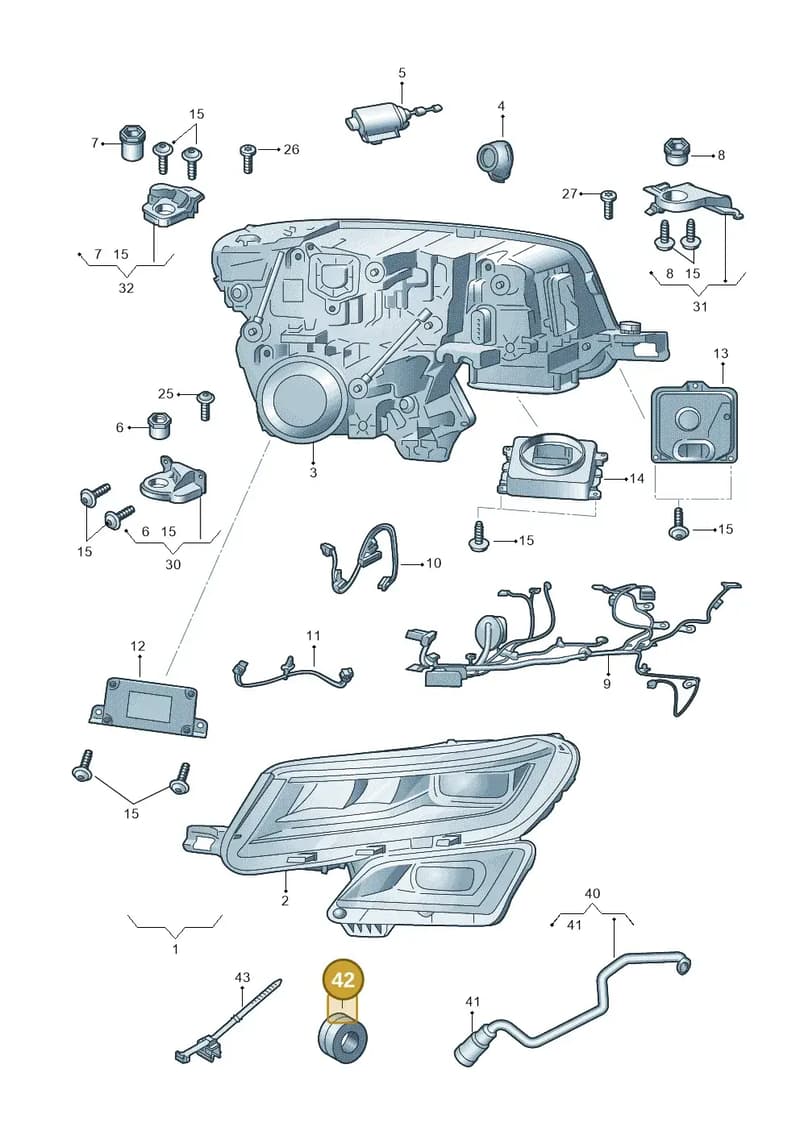 N90037701 — Skoda Kodiaq (2018-2022) diagram 804941200, position 42