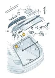 N90155703 Volkswagen Washer