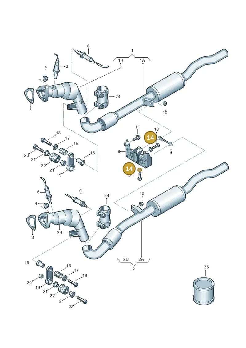N90179103 — Audi A8/S8/qu. lang    08> (2007-) diagram 291253520, position 14