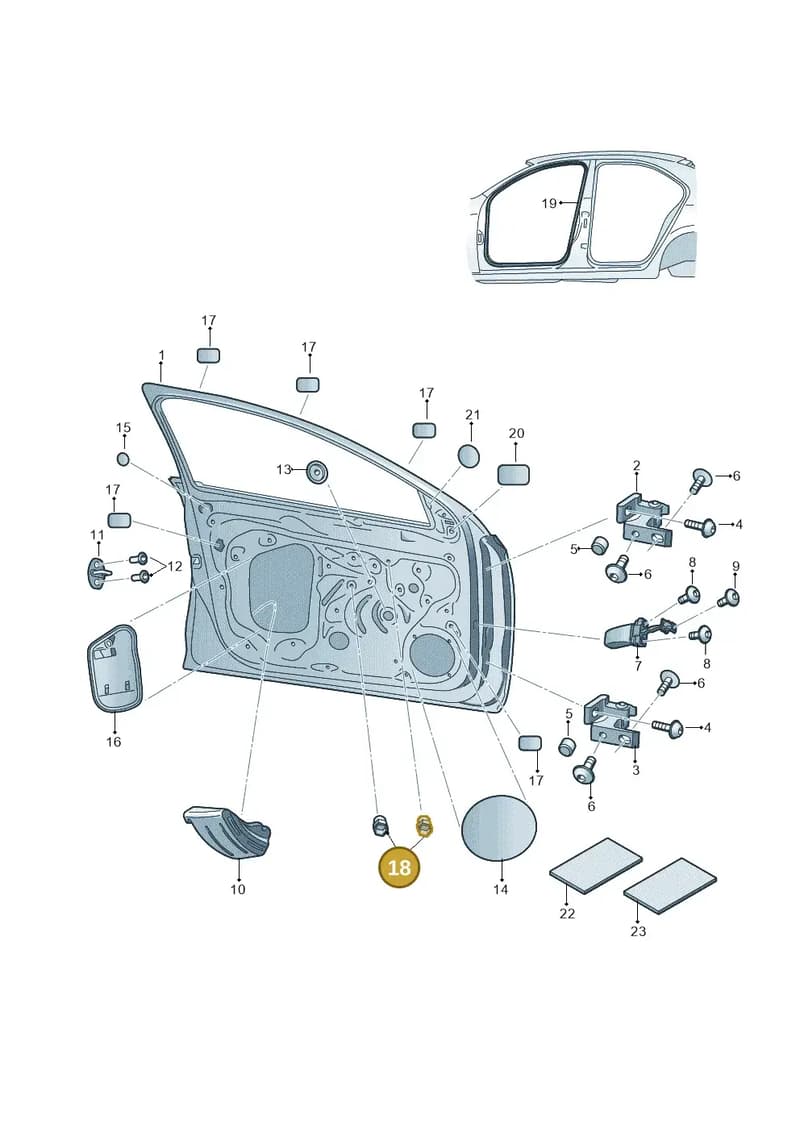 N90263103 — Skoda Fabia (2014-2022) diagram 740831100, position 18