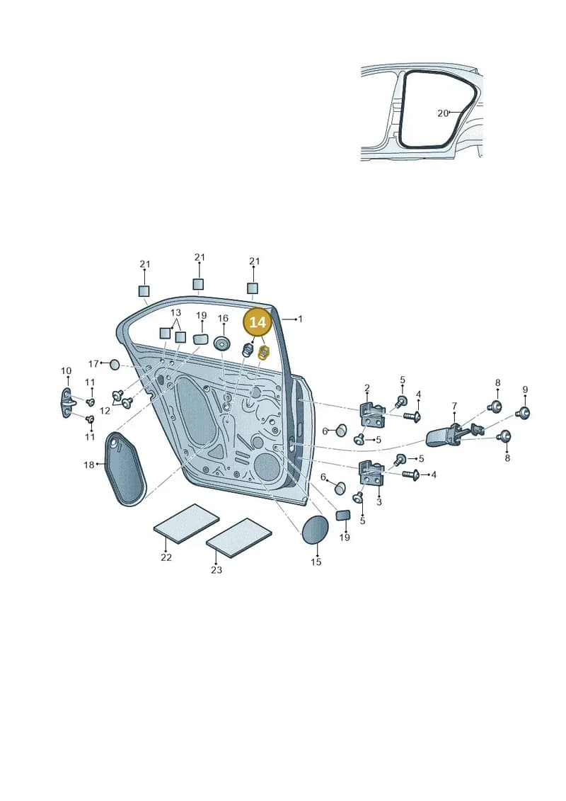 N90263103 — SEAT Toledo (2015-2019) diagram 740833100, position 14