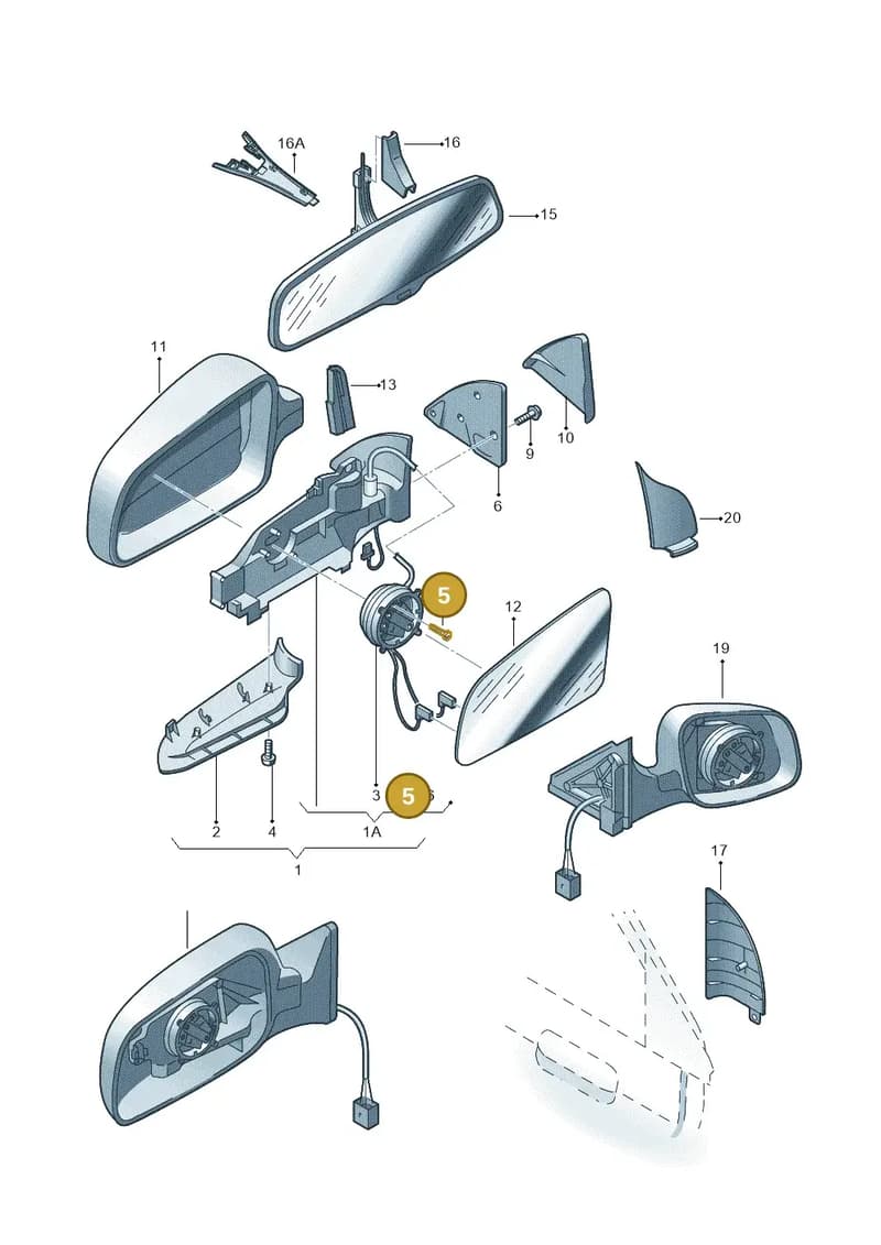 N90353902 — Audi A6 QU.ALLROAD     07> (2006-) diagram 603857400, position 5