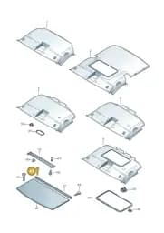N90416202X08 Volkswagen Panel Screw (Grey X08)