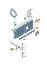N90427901 Volkswagen Pop Rivet