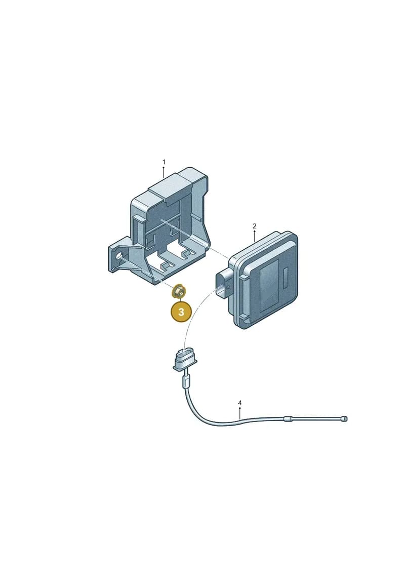 N90436903 — Audi RS Q3 Sportback (2019-2024) diagram 597907060, position 3
