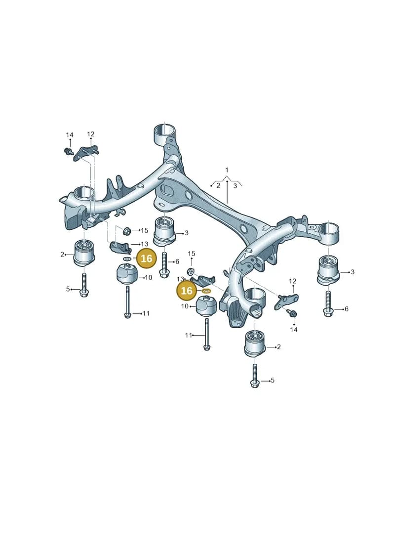 N90476902 — Audi A5 Sportback (2016-2025) diagram 849505000, position 16