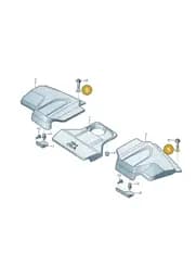 N90496901 Volkswagen Washer