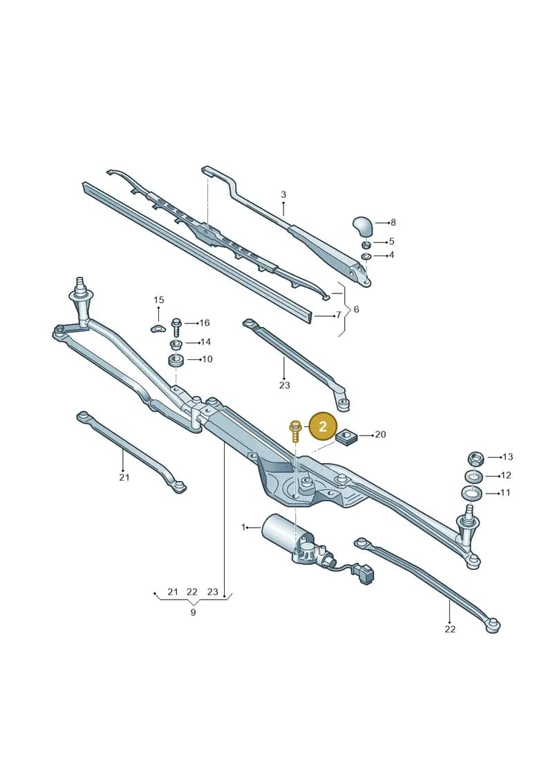 N90552901 — SEAT ALHAMBRA/4MOTION (2000-2002) diagram 162955100, position 2