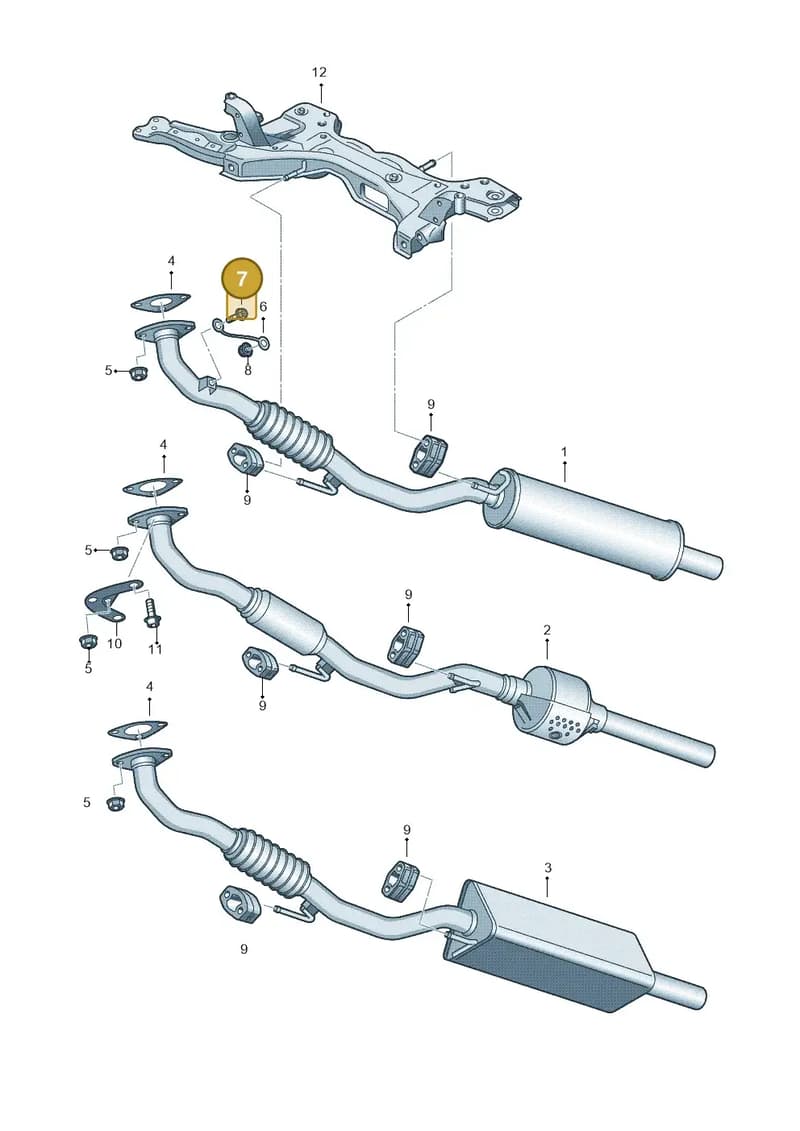 N90552901 — SEAT Ibiza (2012-) diagram 672253500, position 7