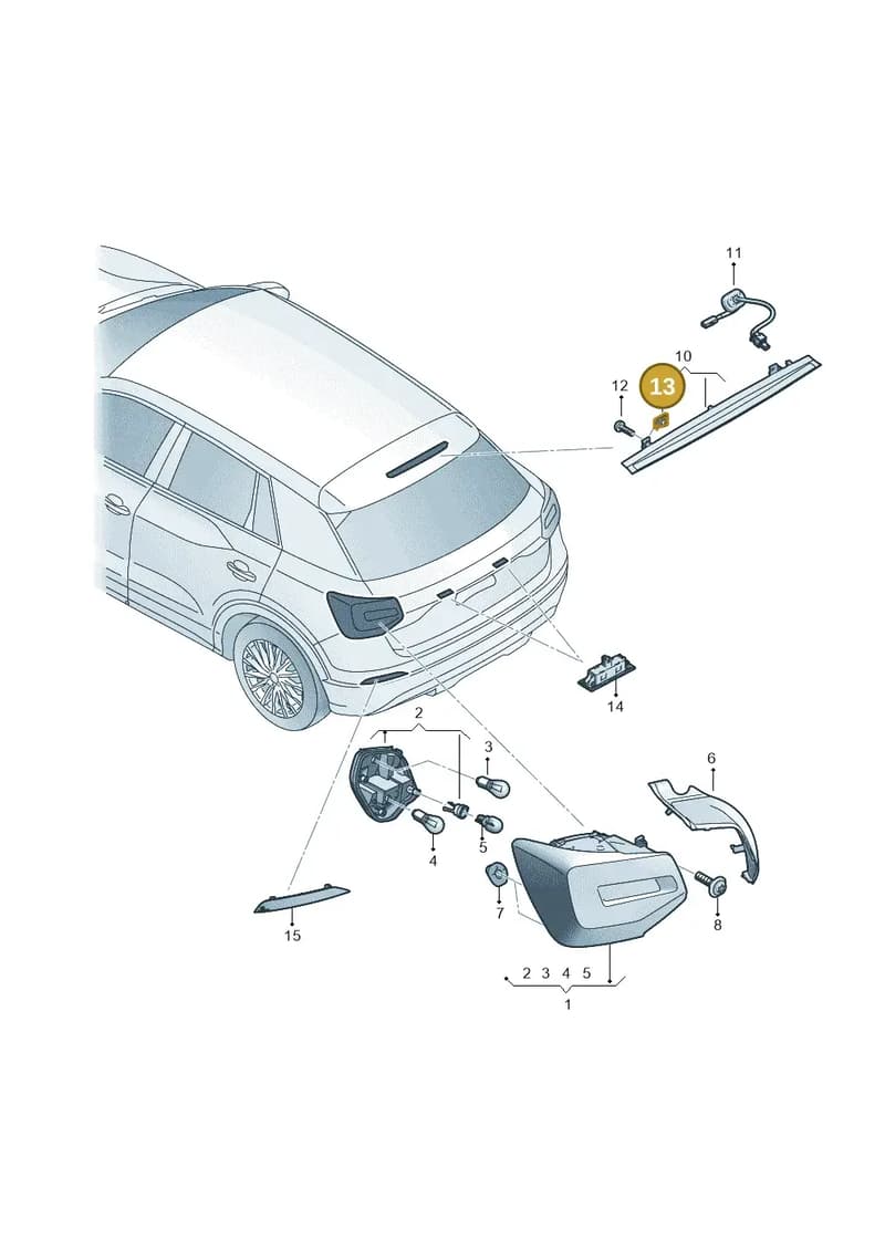N90559101 — Audi Q2 (2016-2025) diagram 803945000, position 13