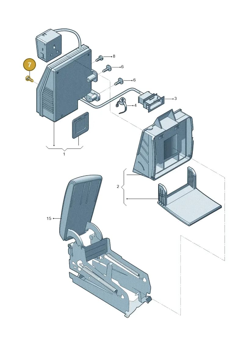 N90581201 — Volkswagen PASSAT LINGYU     "CN."06> (2005-) diagram 494919800, position 7