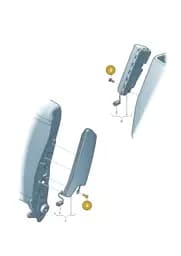N90656702 Volkswagen Hexagon Collared Bolt