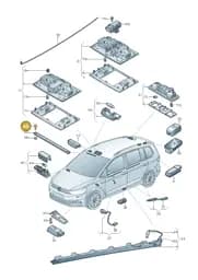 N90659901 Volkswagen Oval Hexagon Socket Head Bolt