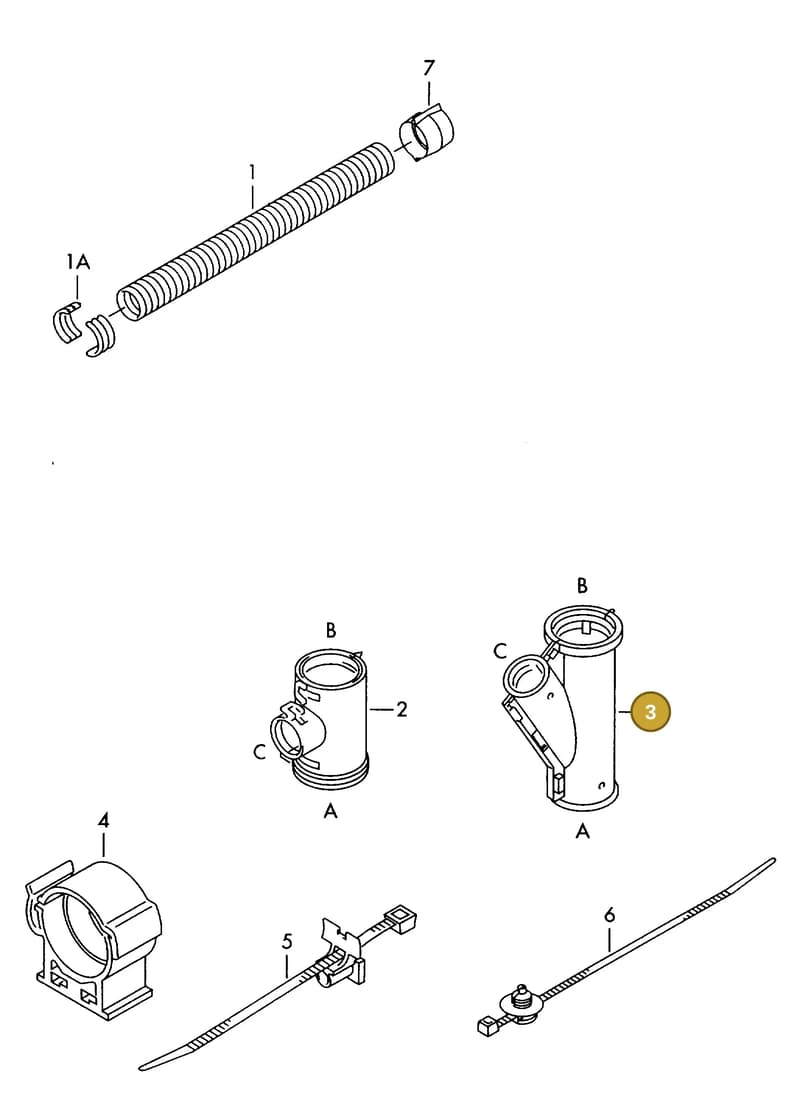 N90680701 — SEAT 1J0 platform diagram 198979000, position 3