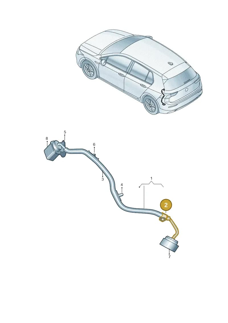 N90681501 — SEAT CUPRA Formentor (2020-) diagram 5h0972048, position 2