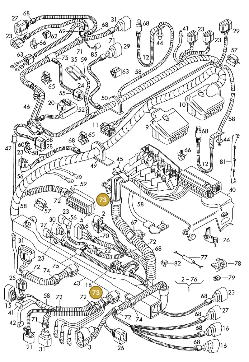 N90682701 — SEAT IBIZA                  06> (2005-) diagram 225971800, position 73