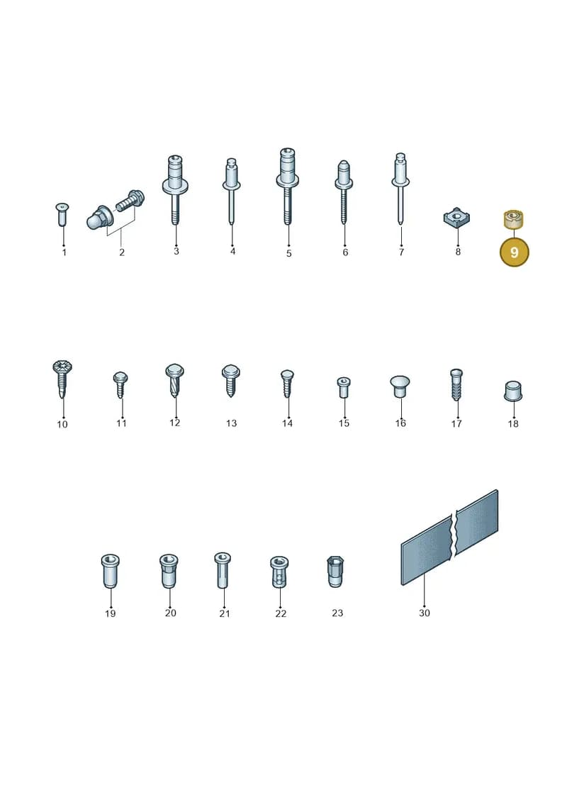 N90694104 — SEAT CUPRA Tavascan (2023-) diagram 806800100, position 9