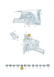 N90694901 Volkswagen Bungs