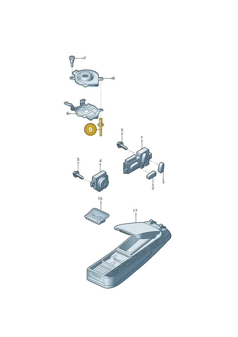 N90700601 — Audi Q6 (2022-) diagram 4kg959020, position 9