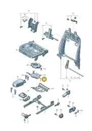 N90700601 Volkswagen Pop Rivet