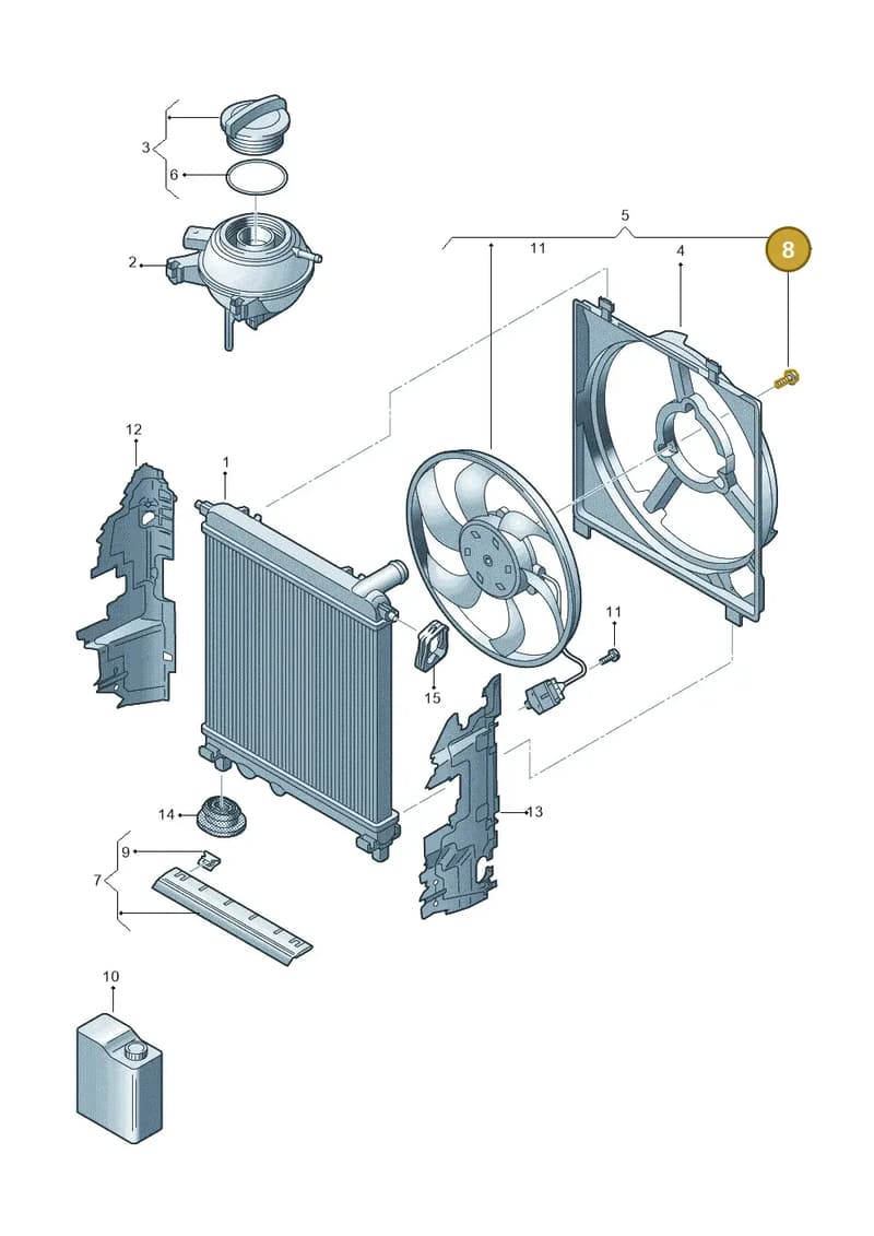 N90783102 — SEAT Mii (2011-2019) diagram 892122010, position 8