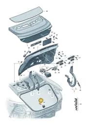N90890301 Volkswagen Screw