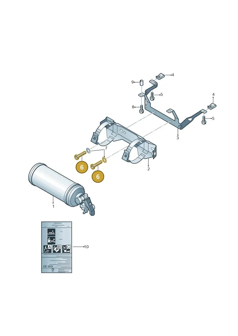 N90893002 — SEAT Toledo (2015-2019) diagram 419011110, position 6