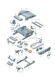 N90895102 Volkswagen Pop Rivet