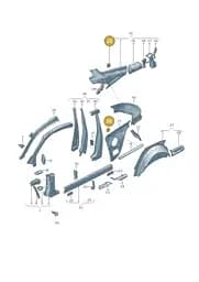 N90895602 Volkswagen Welded Nut
