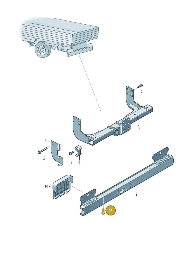 N90929202 — Volkswagen Crafter (2016-2025) diagram 807807500, position 2