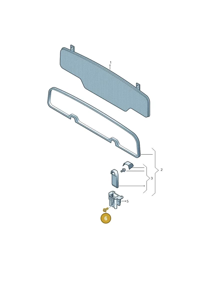 N90939303 — Audi R8 Spyder (2015-2024) diagram 618862000, position 6