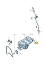 N90939602 Volkswagen 12-Point Head Bolt