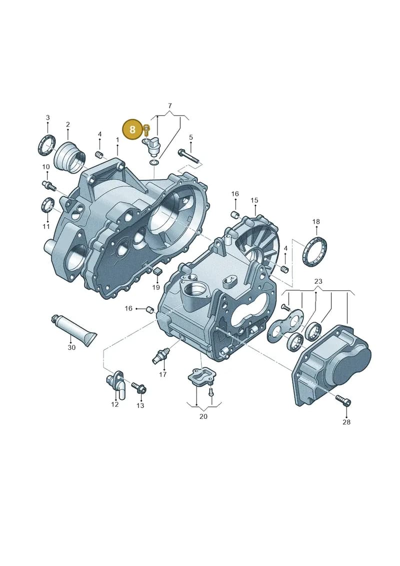N90947702 — SEAT Toledo Reference (2012-2015) diagram 672301370, position 8